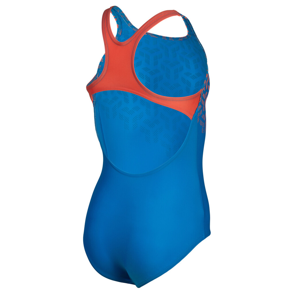 Arena - G Arena Kikko V Swimsuit Swim Pro Back - blue china/calypso coral