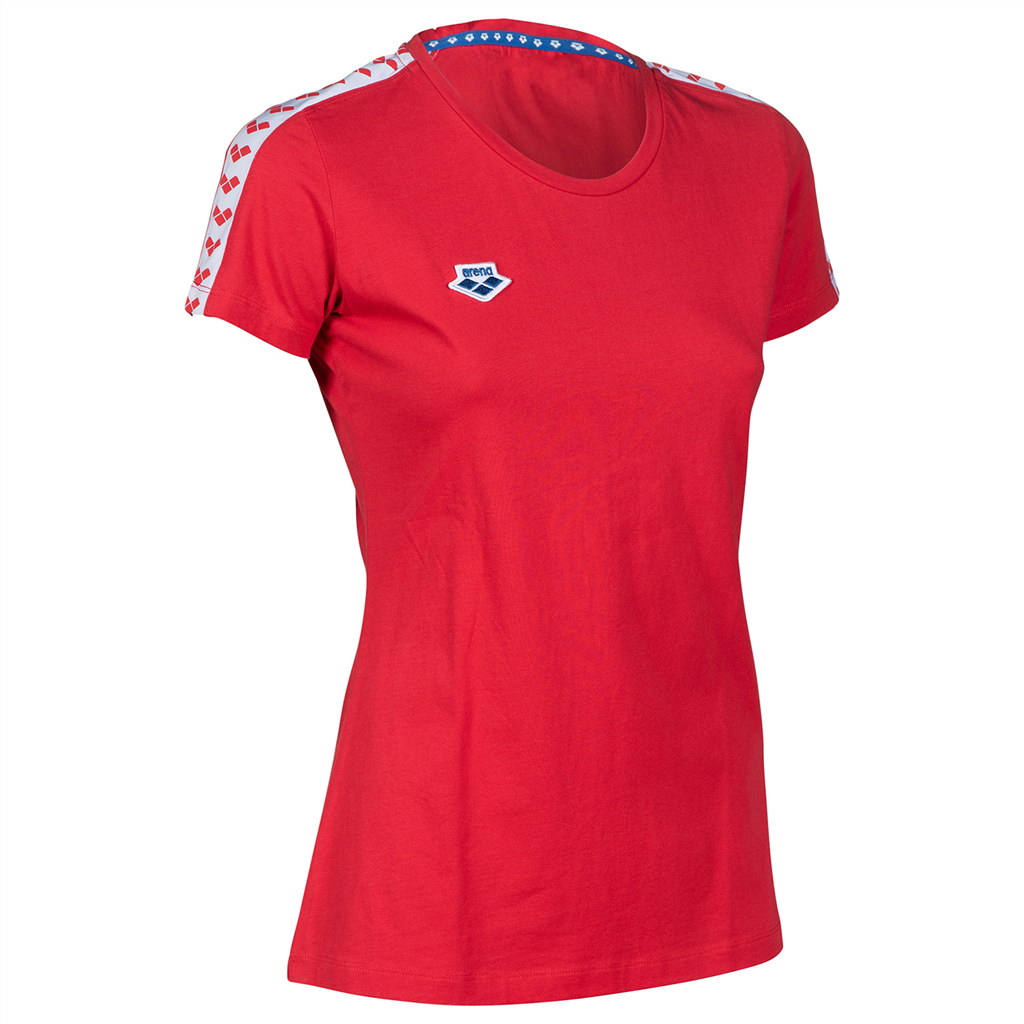 Arena - W T-Shirt Team - red/white/red