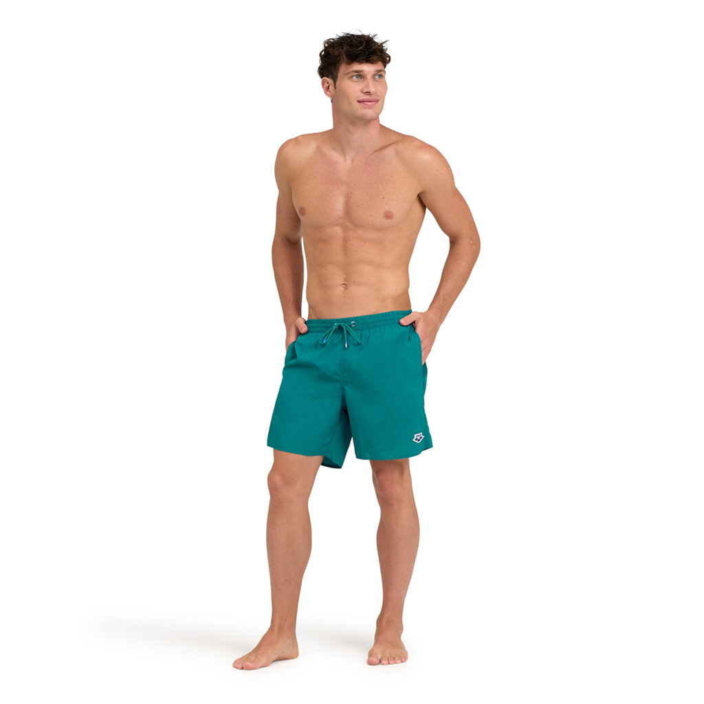 Arena - M Arena Icons Solid Boxer - green lake