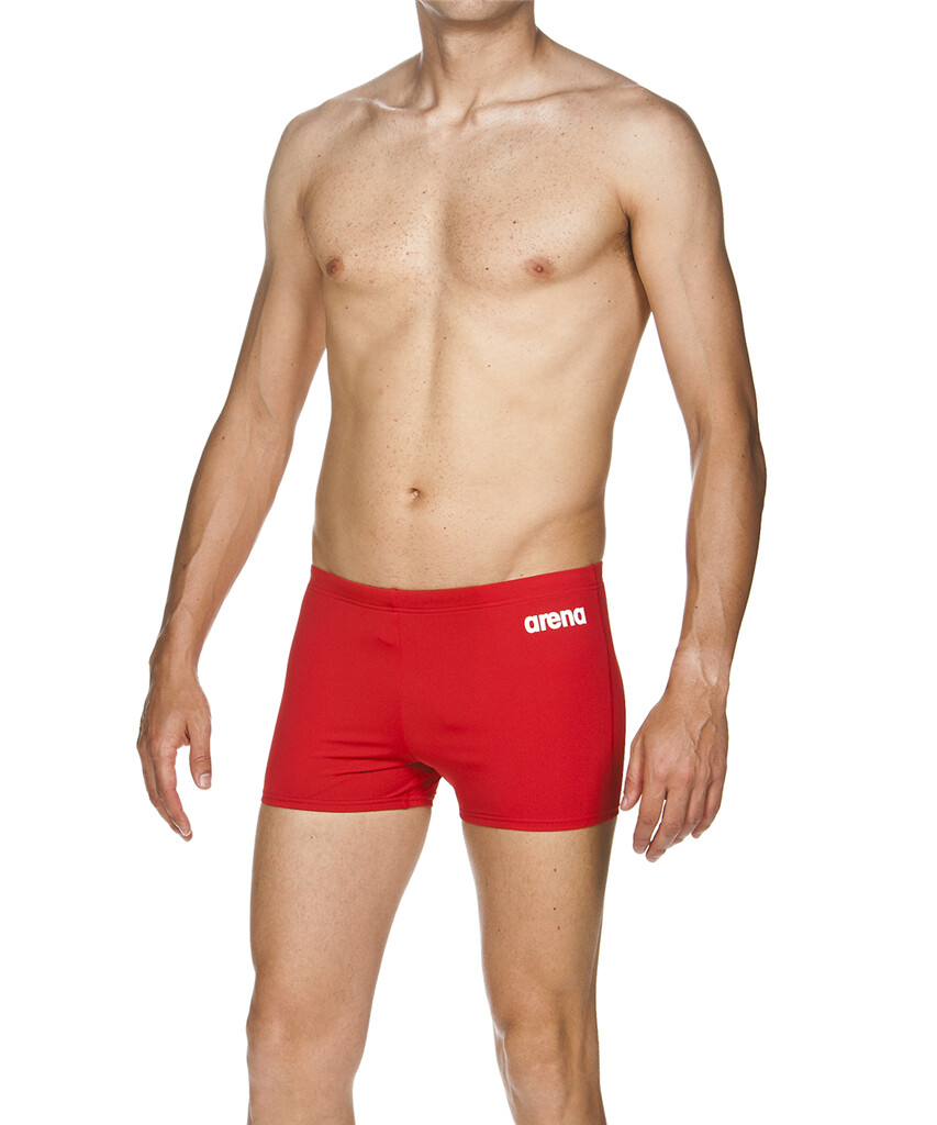 Arena - M Solid Short - red/white