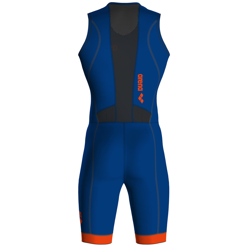 Arena - M Trisuit St 2.0 Front Zip - royal/orange