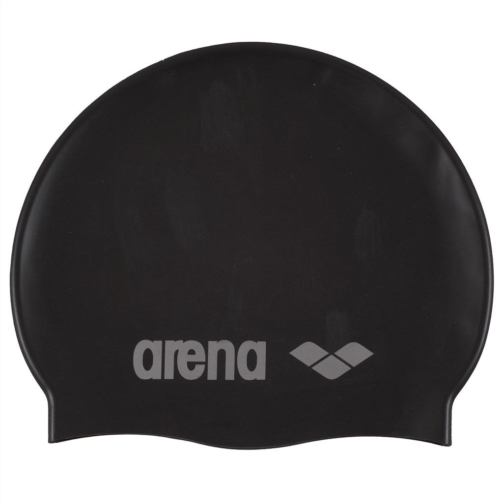 Arena - Jr Classic Silicone - black/silver