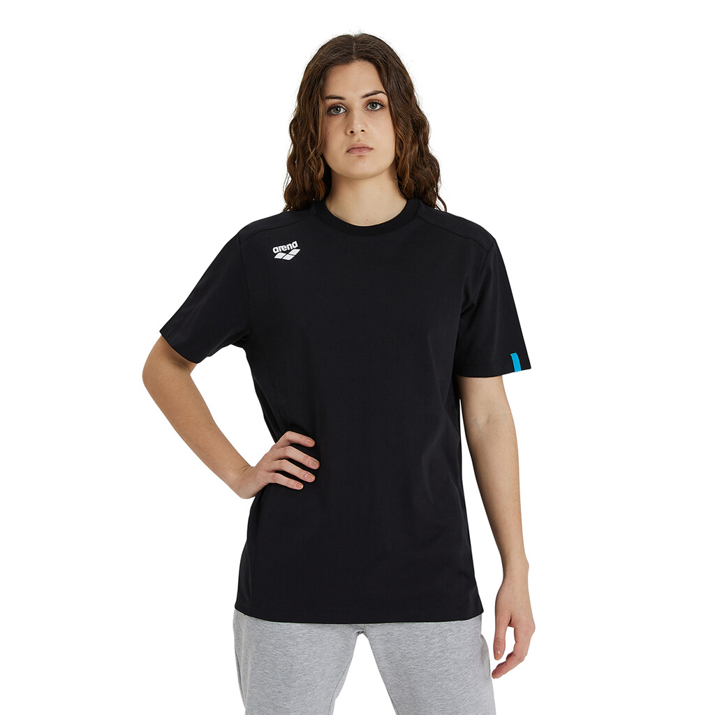 Arena - Team T-Shirt Panel - black