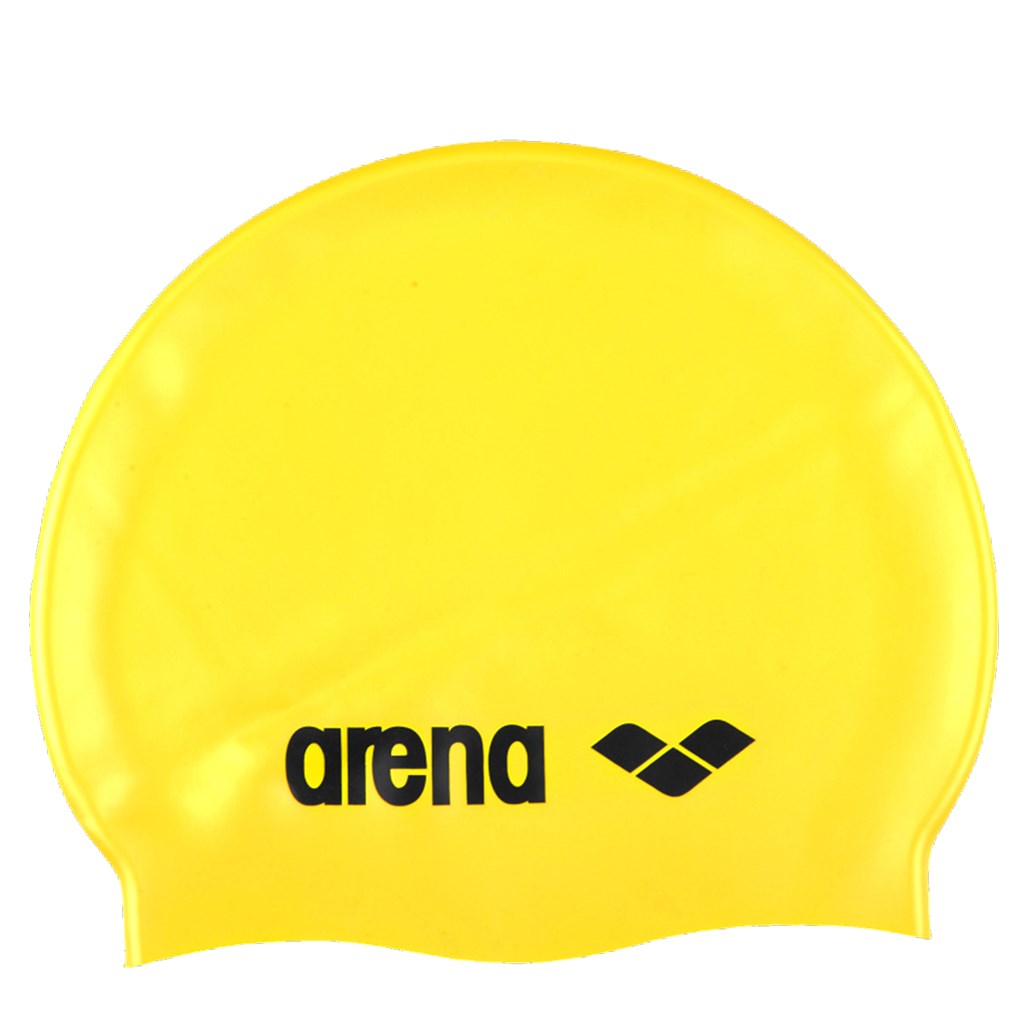 Arena - Classic Silicone Cap - yellow/black