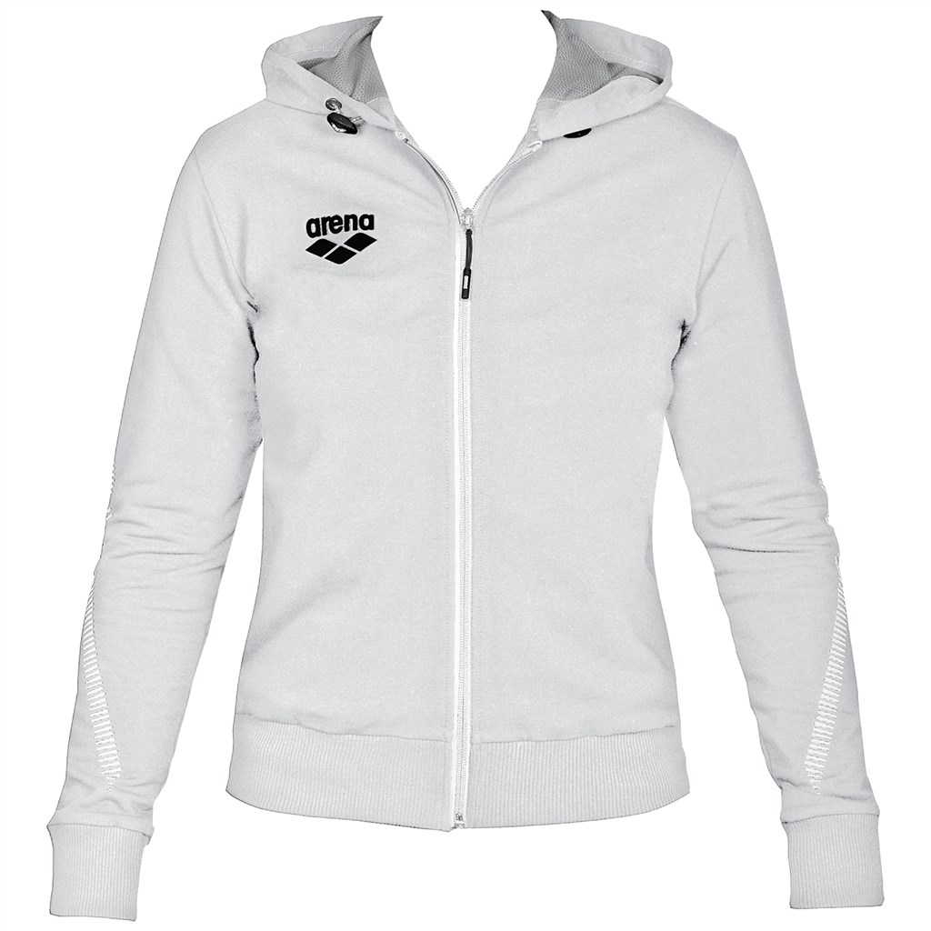 Arena - W Tl Hooded Jacket - white