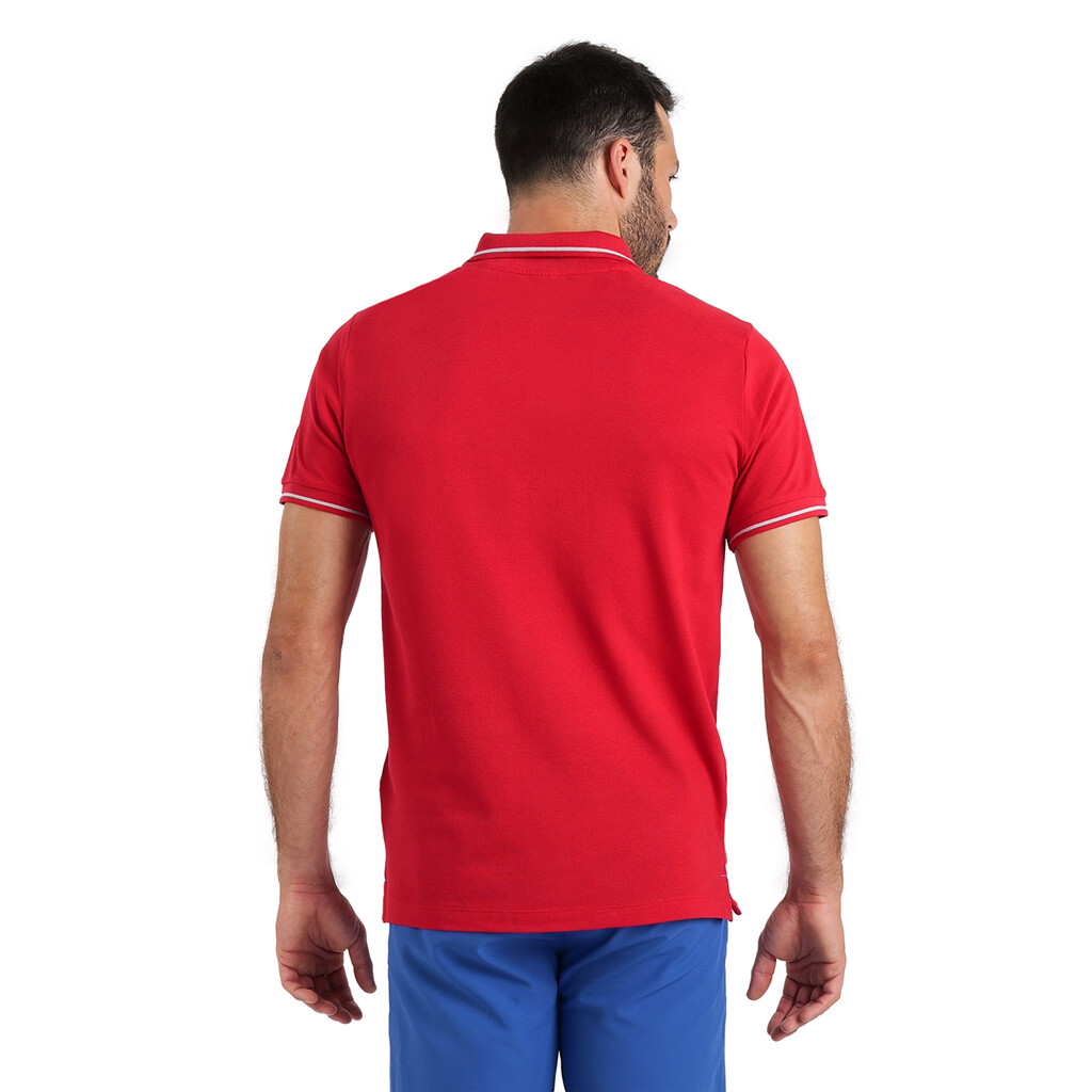 Arena - Team Poloshirt Solid Cotton - red