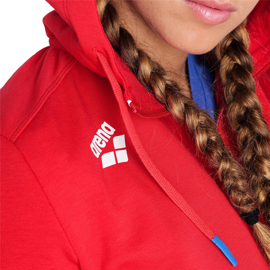 Arena - W Team Hooded Jacket Panel - red