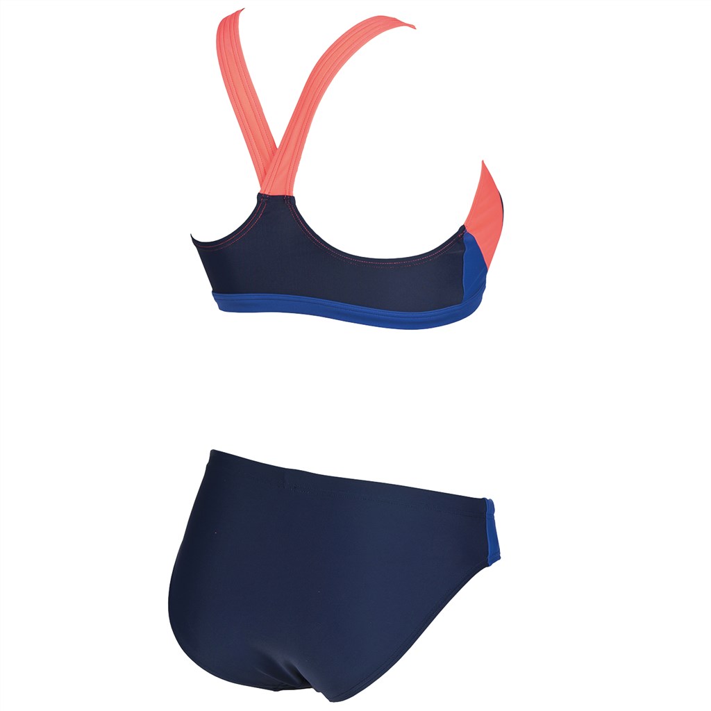 Arena - W Ren Two Pieces - navy/shiny pink/royal