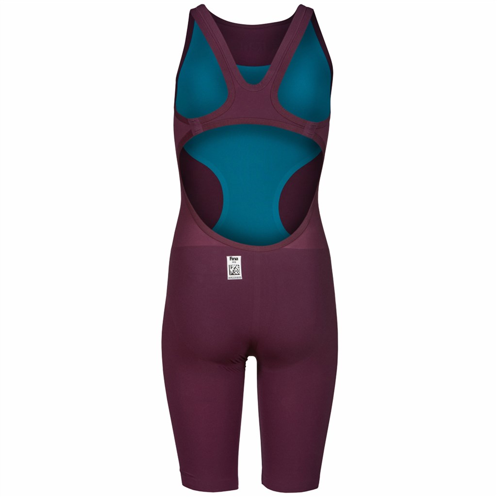 Arena - G Pwskin R-Evo One Fbslob Junior - red wine/turquoise