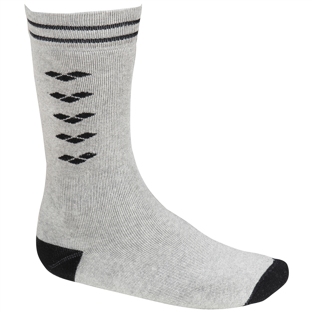 Arena - Icons Socks - medium grey melange/black