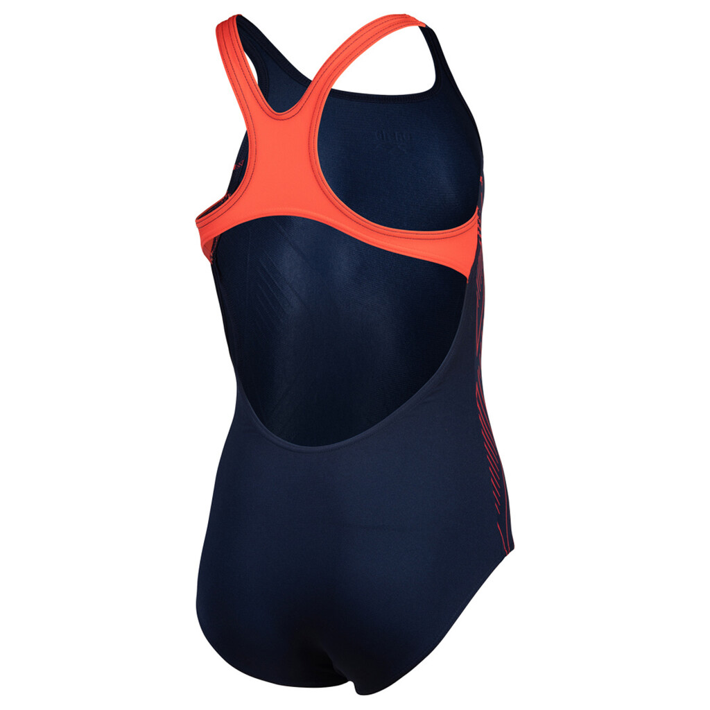 Arena - G Arena Reflecting Swimsuit Swim Pro Back - navy/bright coral