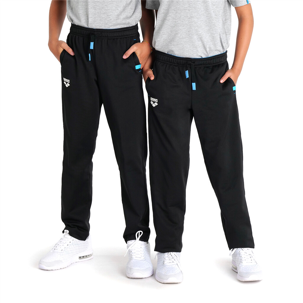 Arena - Jr Team Pant Solid Knitted Poly - black