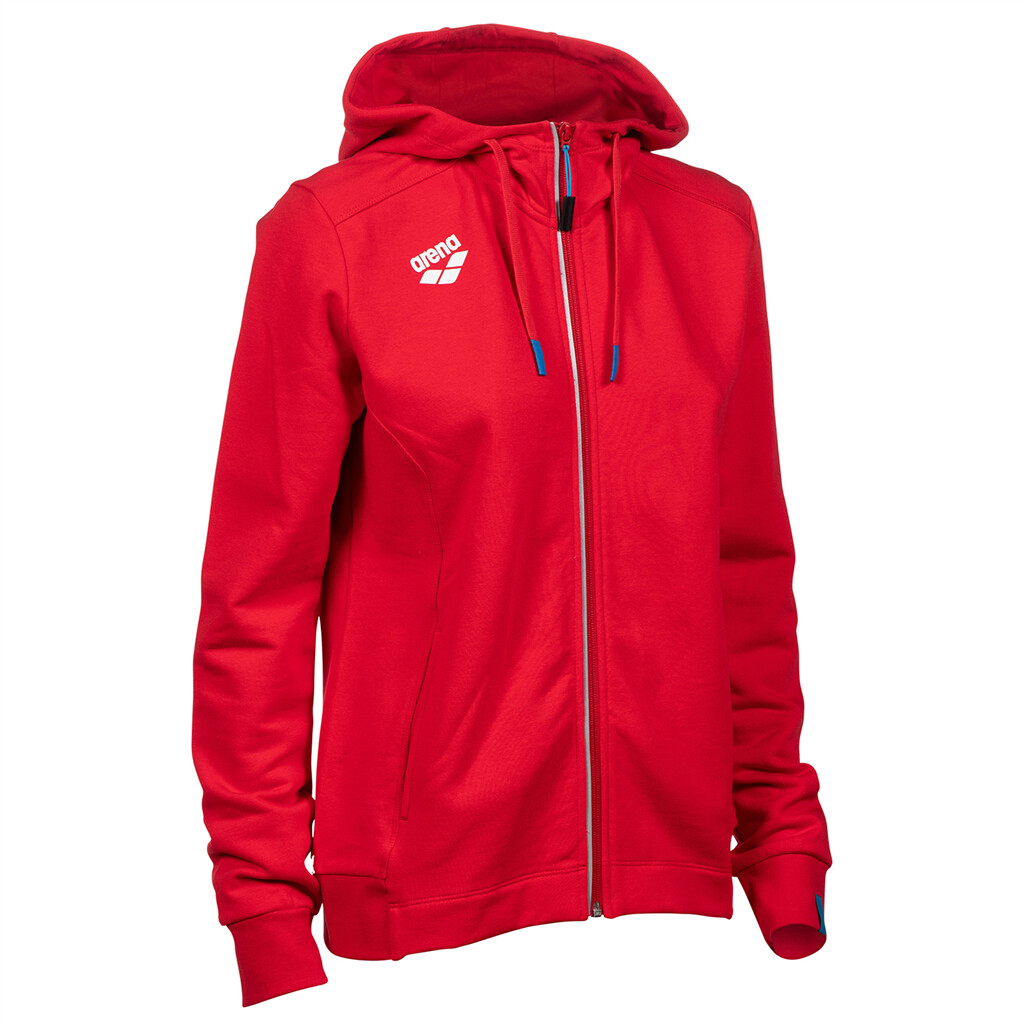 Arena - W Team Hooded Jacket Panel - red