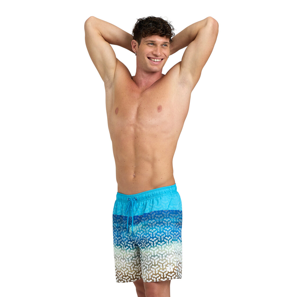 Arena - M Beach Boxer Placed - sand&sea turquoise