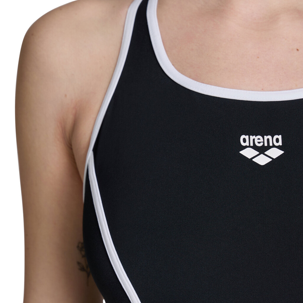 Arena - W Arena Pro_File Swimsuit V Back - black/white