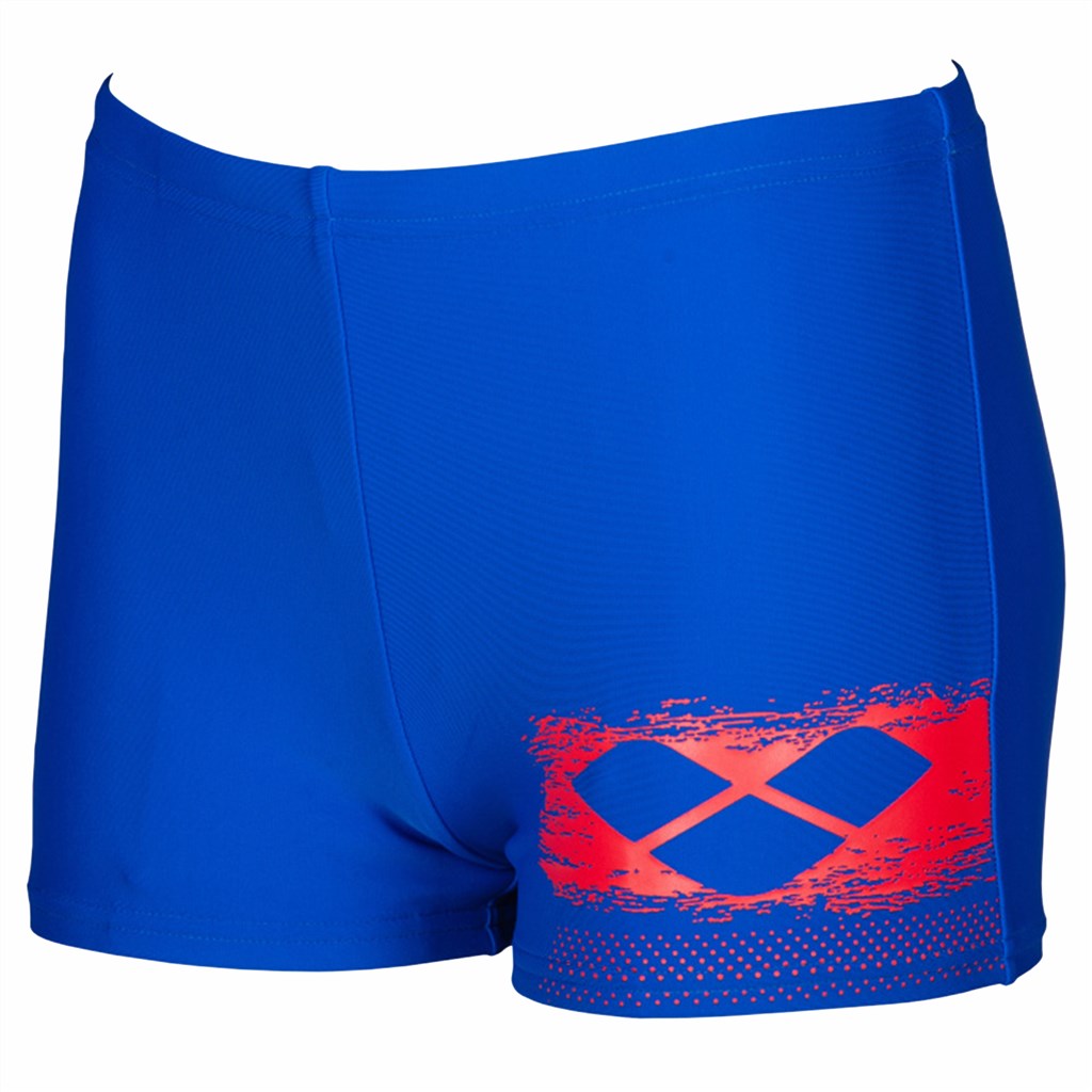 Arena - B Scratchy Jr Short - neon blue/red