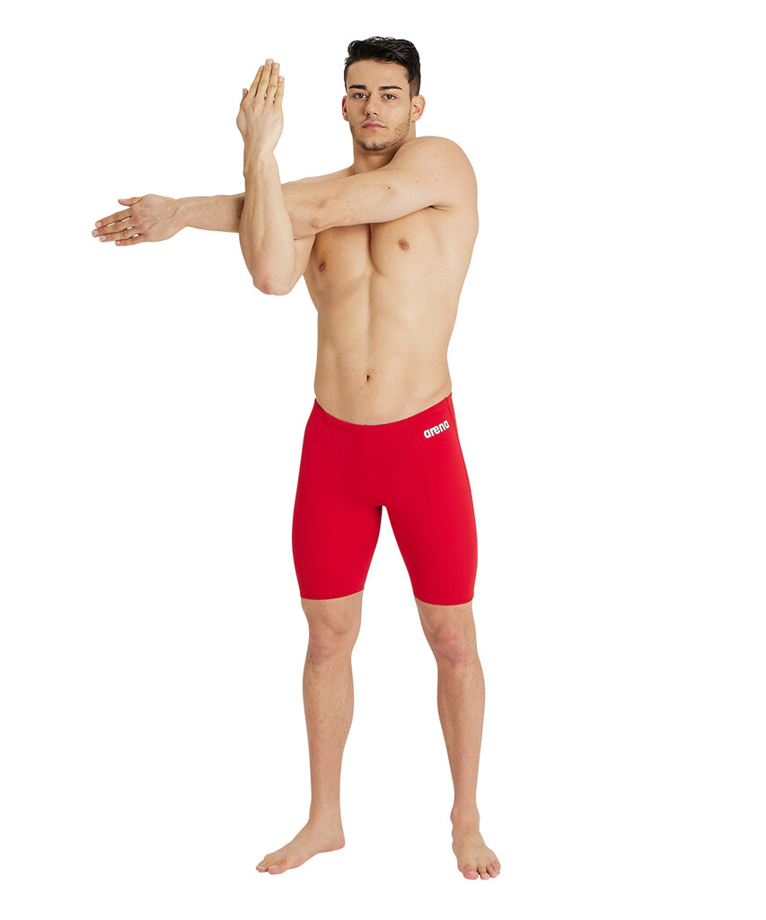 Arena - M Team Swim Jammer Solid - red/white