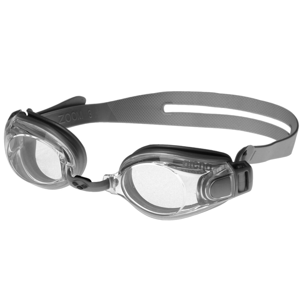 Arena - Zoom X-Fit - silver/clear/silver