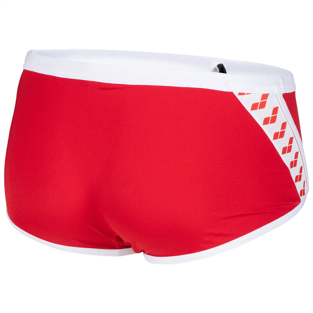 Arena - M Arena Icons Swim Low Waist Short Solid - red/white
