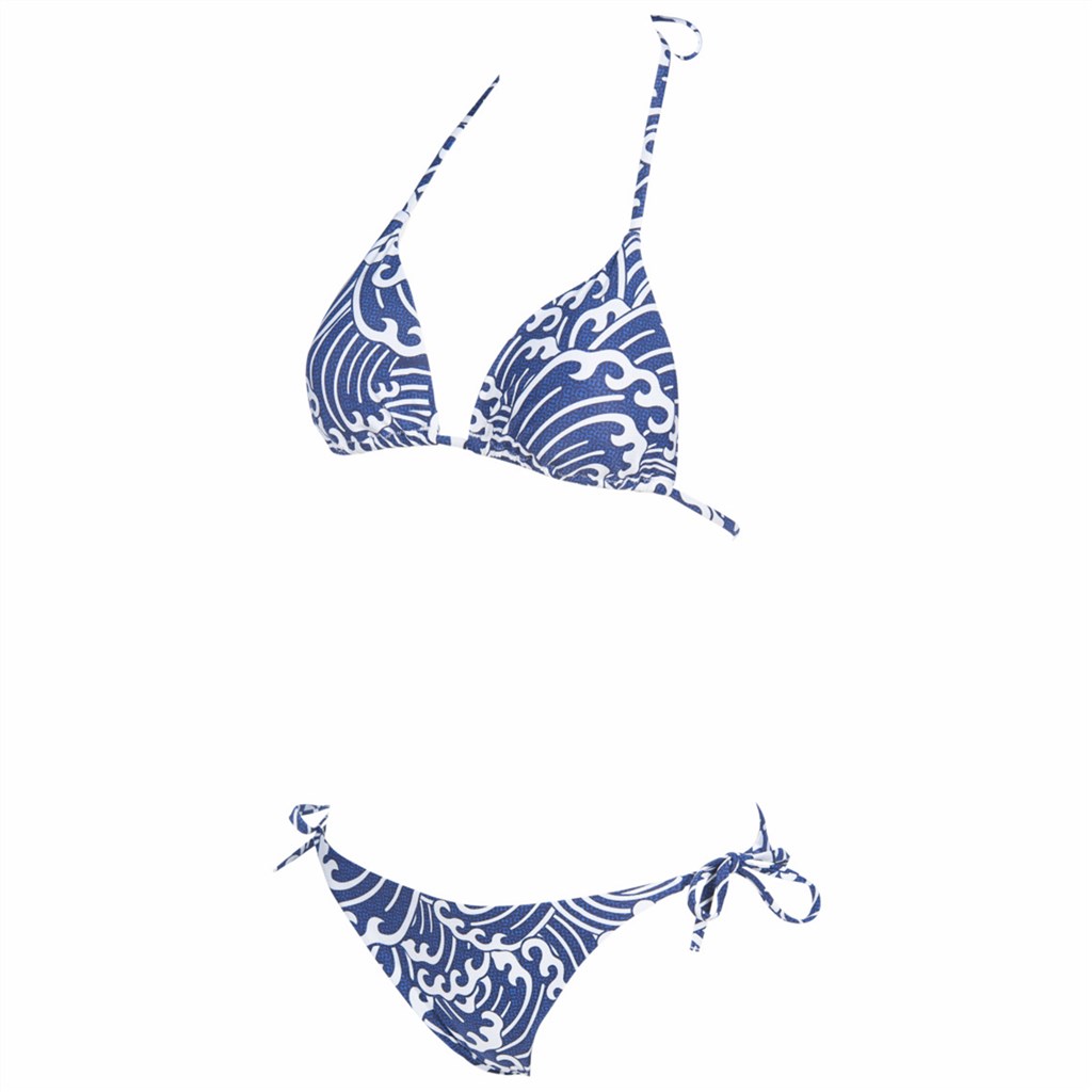 Arena - W Allover Triangle Two Pieces - navy