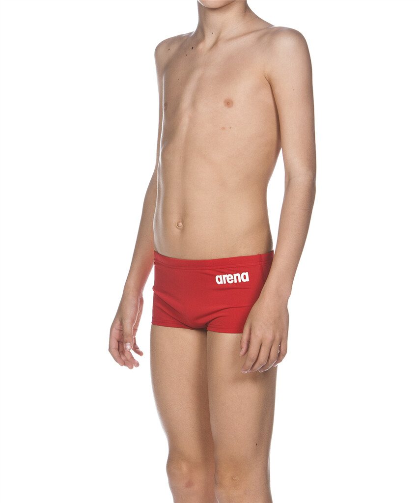 Arena - B Solid Squared Short Jr - red/white
