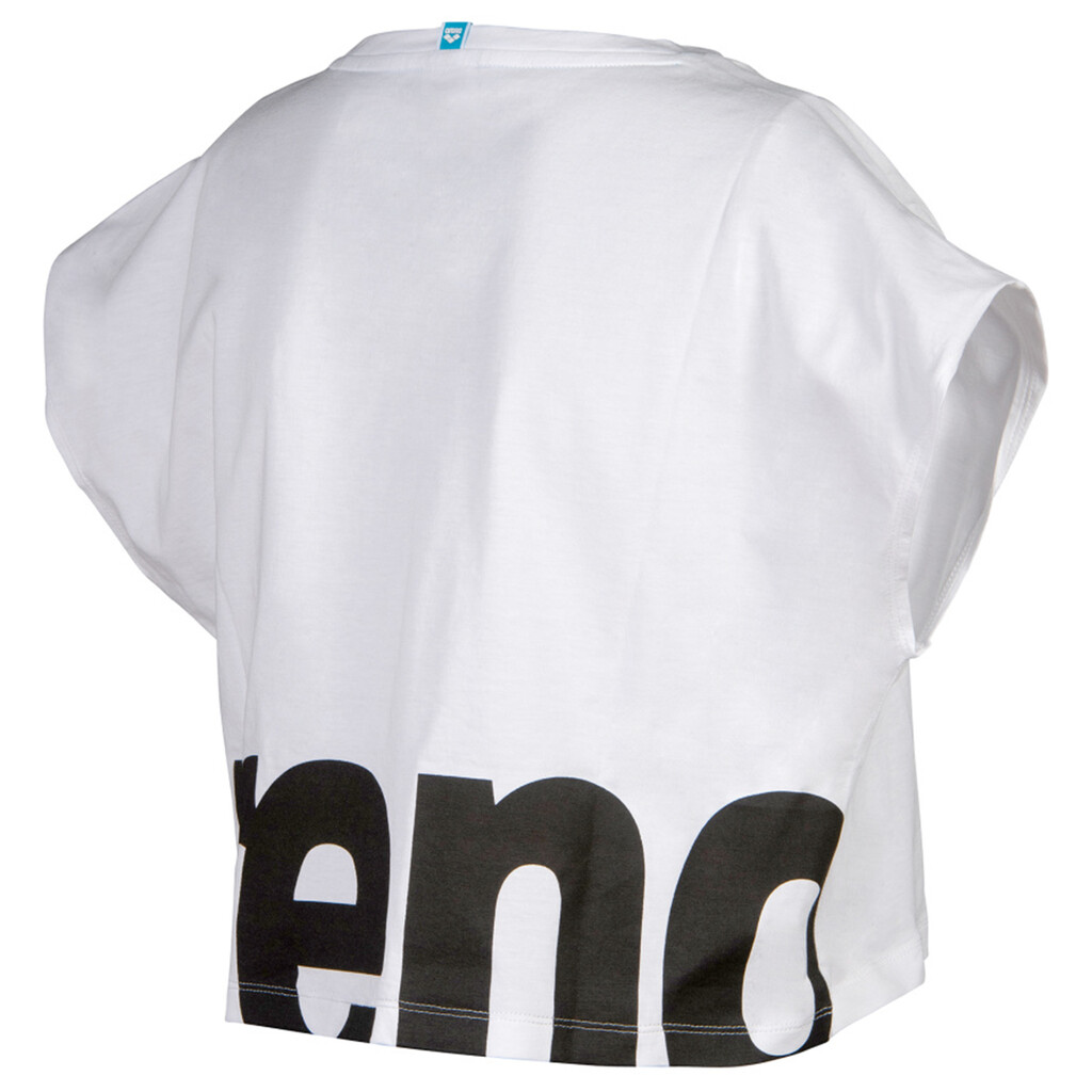 Arena - W Arena Logo Crop Tee - white/black