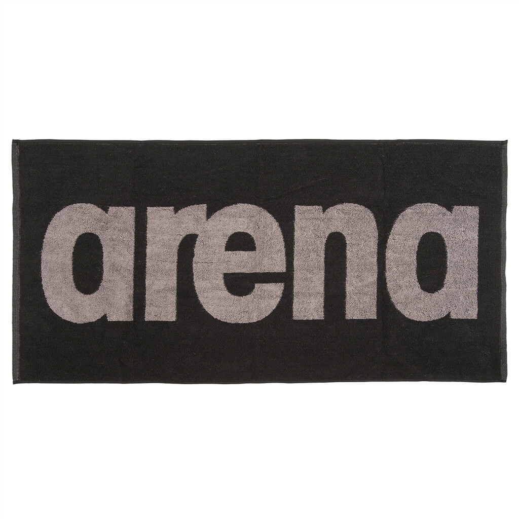 Arena - Gym Soft Towel - black/grey
