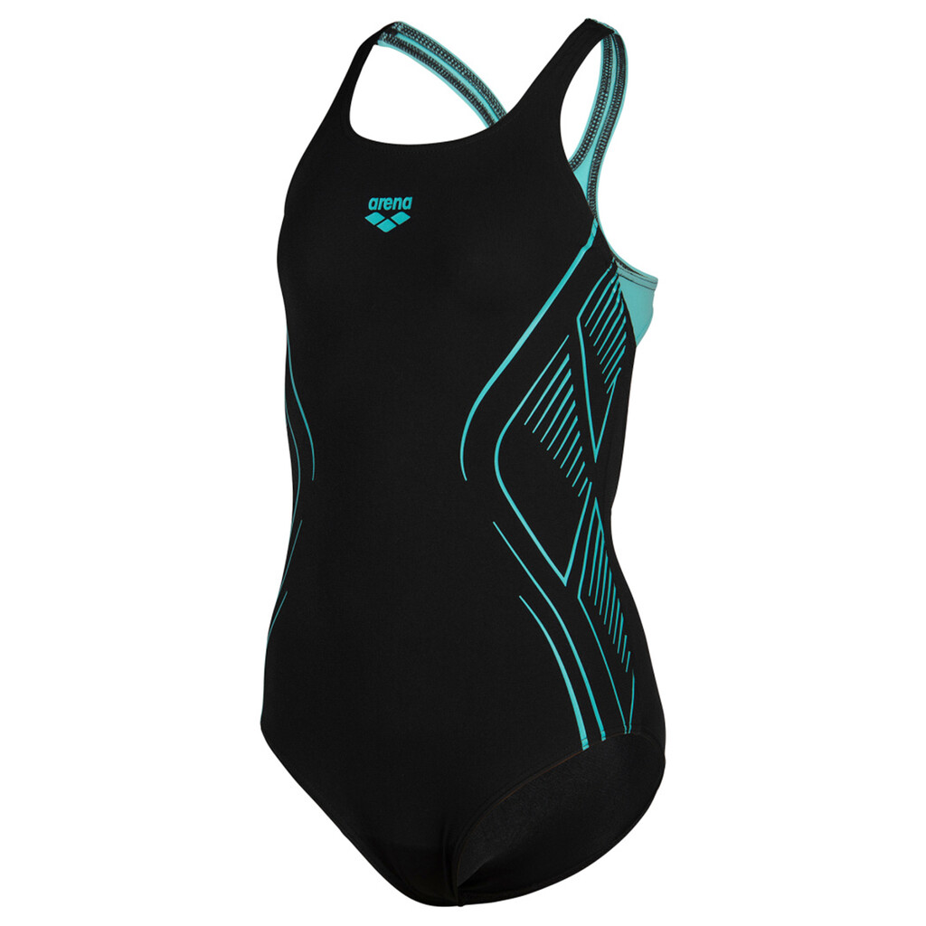 Arena - G Arena Reflecting Swimsuit Swim Pro Back - black/water