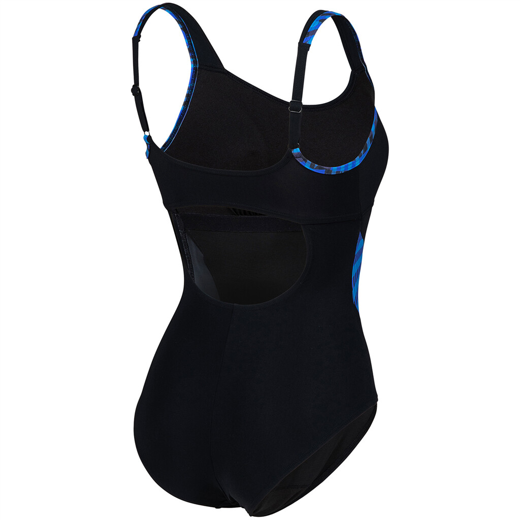 Arena - W Bodylift Swimsuit Cloe Strap Back C-Cup - black multi/black