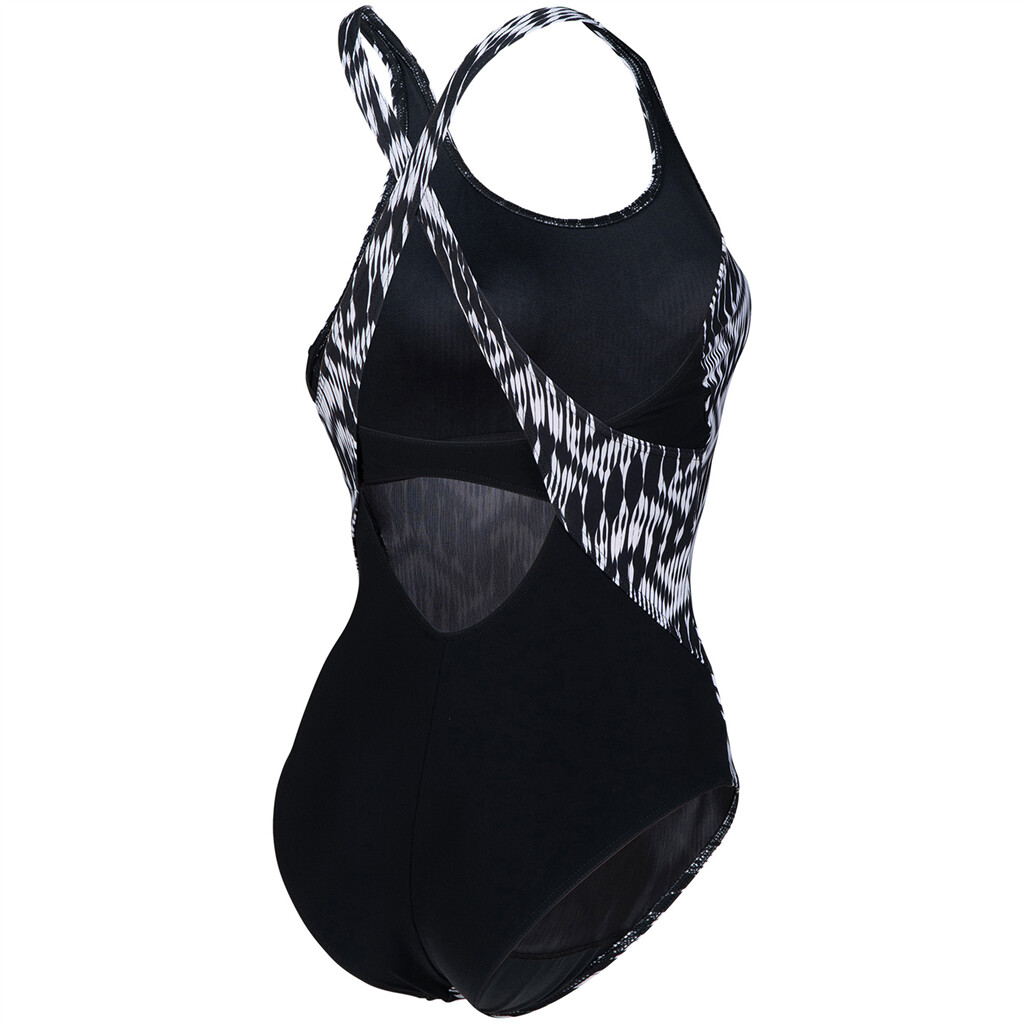 Arena - W Bodylift Swimsuit Emma Cradle Back Ao Ccup - black multi/black