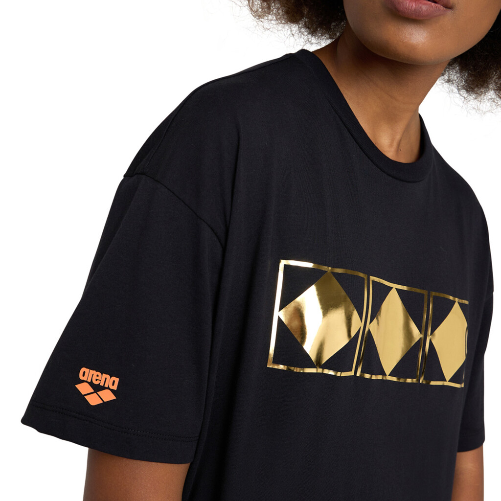 Arena - Arena 50th Gold T-Shirt - black