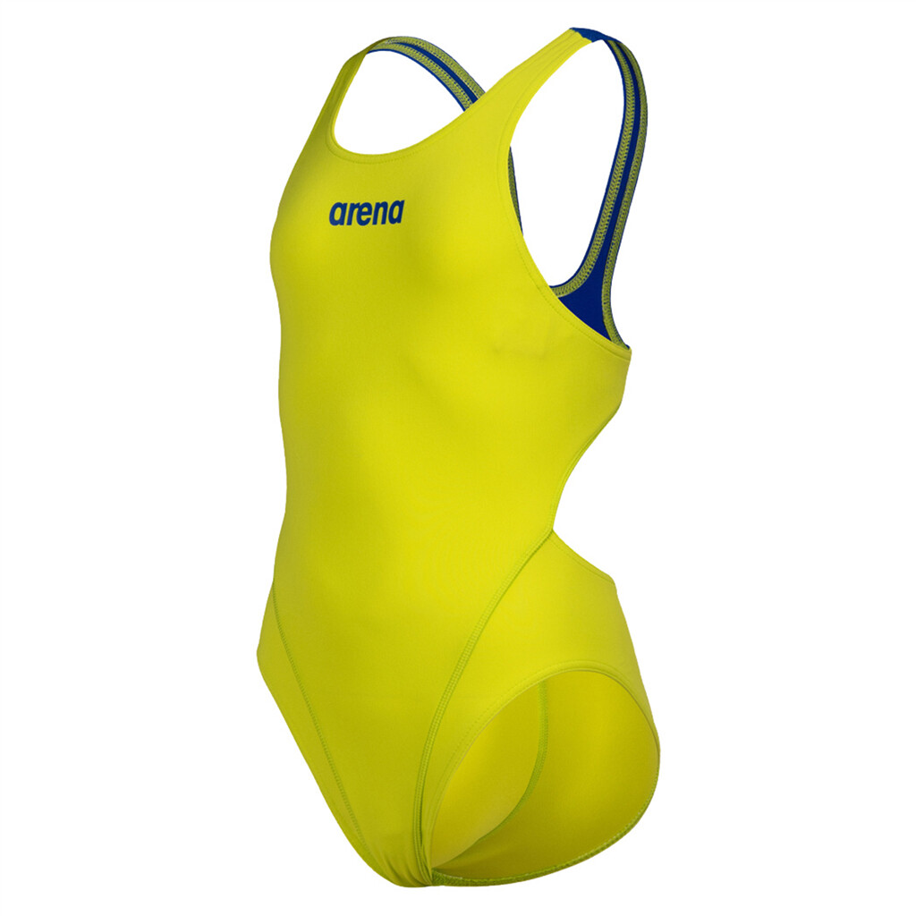 Arena - G Team Swimsuit Swim Tech Solid - soft green/neon blue