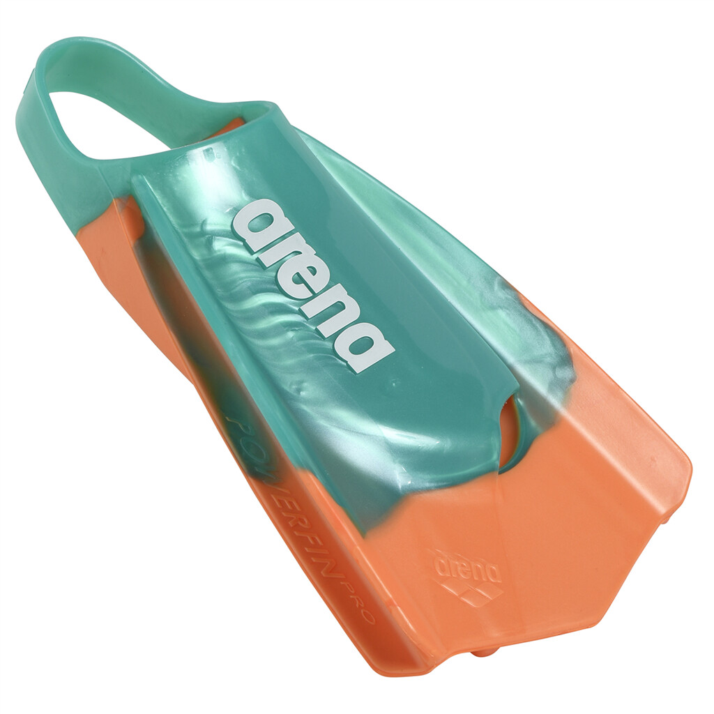 Arena - Powerfin Pro Multi - aqua orange