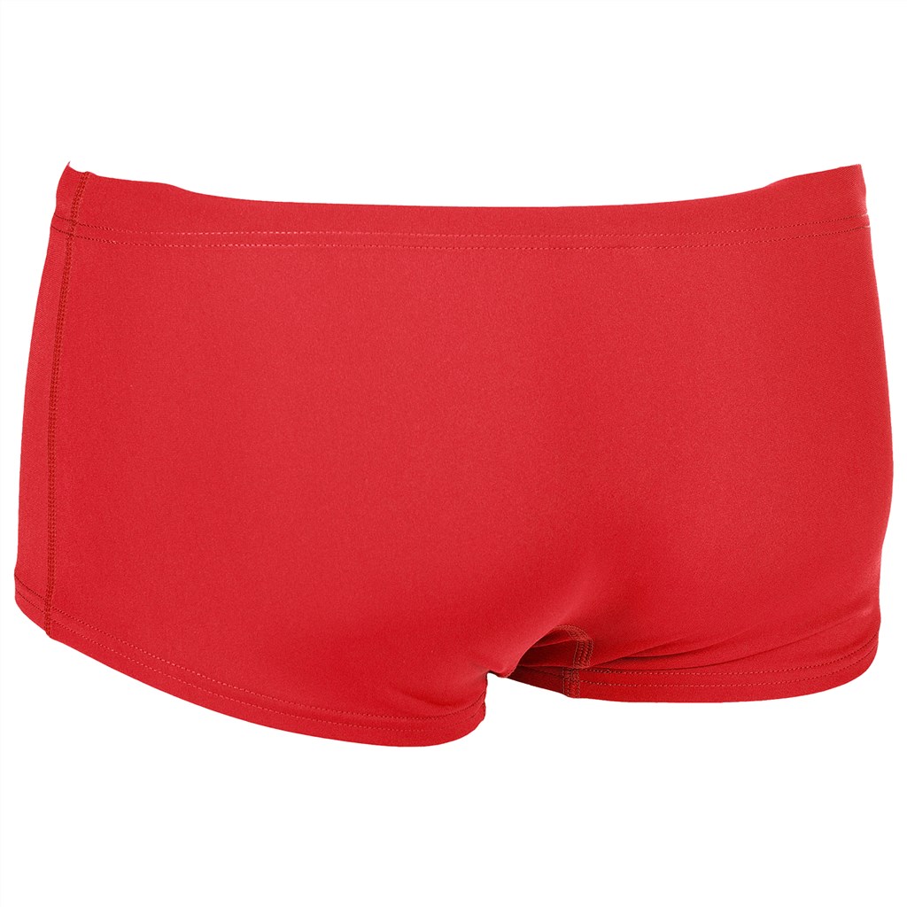Arena - M Solid Squared Short - red/white